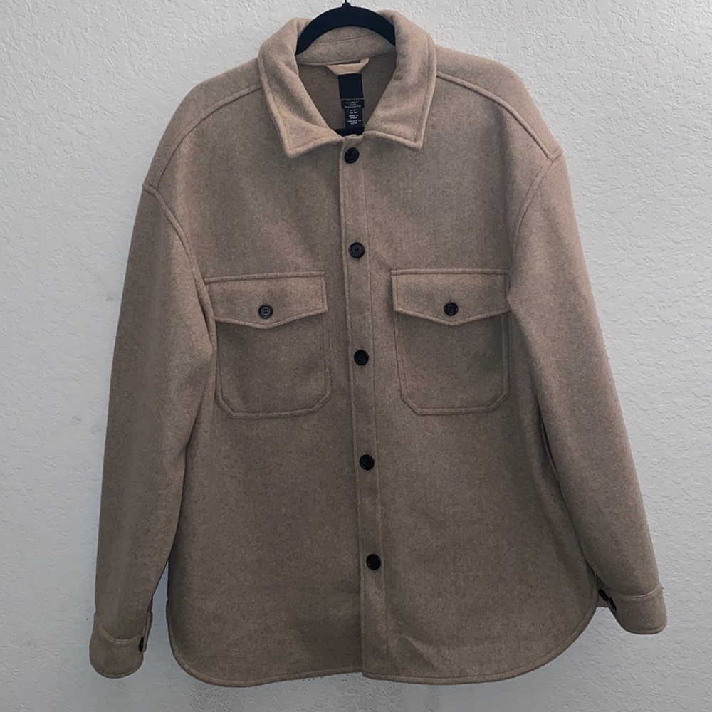 H&M Relaxed Fit Woven Fabric Jacket